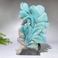 Unique Hand Carved Caribbean Calcite Flower Birds Free Form Crystal Healing Bulk Wholesale