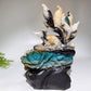 Unique Hand Carved Caribbean Calcite Nine-tails Fox Pennoy Free Form Crystal Healing Bulk Wholesale