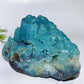 Unique Hand Carved Caribbean Calcite Landscape Hill Trees Pavilions Free Form Crystal Healing Bulk Wholesale