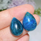 7-12mm Crystal Silver Ear Stud Earrings Crystal Healing Bulk Wholesale