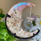 Crystal Moon Face Carvings with Stand Free Form Crystal Healing Bulk Wholesale