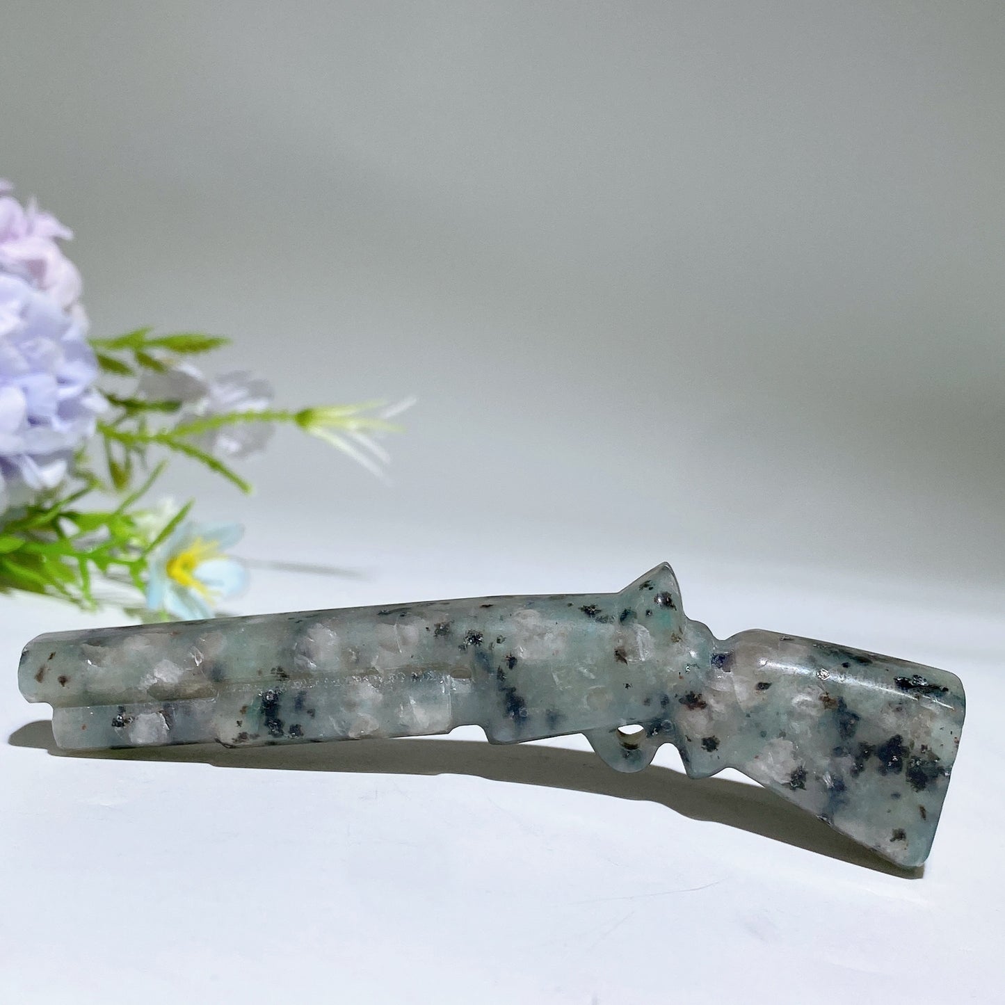 3.9" Crystal Gun Carving Crystal Healing Bulk Wholesale