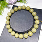 8mm Avocado Green Alashan Agate Bracelet Crystal Healing Bulk Wholesale