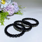 8.5mm Black Onyx Pumpkin Bracelet Crystal Healing Bulk Wholesale