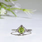Sterling Silver Peridot Ring Crystal Healing Bulk Wholesale