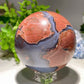 2.5"-4.0" Football Volcanic Agate Sphere Bulk Wholesale