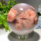2.5"-4.0" Football Volcanic Agate Sphere Bulk Wholesale