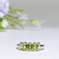 Sterling Silver Peridot Ring Crystal Healing Bulk Wholesale