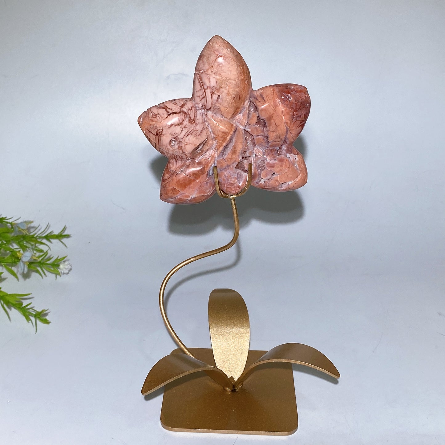 Crystal Flower Carving with Stand Crystal Healing Bulk Wholesale