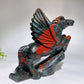 18cm Africa Blood Stone Horse Carving Crystal Healing Bulk Wholesale