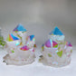3.1" Aura Quartz Cluster Shaper Carving Free Form Crystal Healing Bulk Wholesale