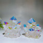 3.1" Aura Quartz Cluster Shaper Carving Free Form Crystal Healing Bulk Wholesale