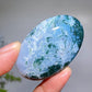 2.2" Moss Agate Palm Crystal Healing Bulk Wholesale
