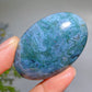 2.2" Moss Agate Palm Crystal Healing Bulk Wholesale