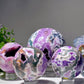 2.2"-4.0" Purple Moss Agate Sphere Bulk Wholesale