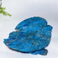 Hand Carved Unique Blue Apatite Eagle Catching Fish Carving Free Form Crystal Healing Bulk Wholesale