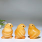 1.5" Orange Calcite Hen Carving Crystal Healing Bulk Wholesale