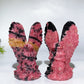3.1" Rhodonite Angel Carving Crystal Healing Bulk Wholesale