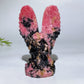 3.1" Rhodonite Angel Carving Crystal Healing Bulk Wholesale