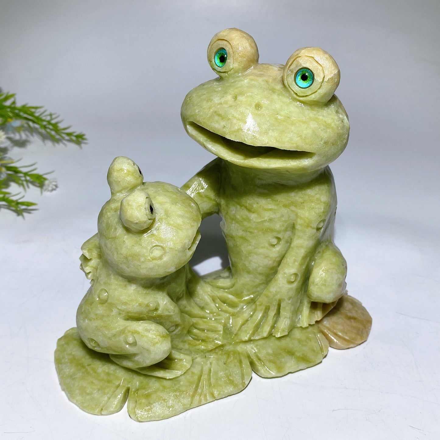 Hand Carved Serpentine Frogs Free Form Crystal Healing Bulk Wholesale