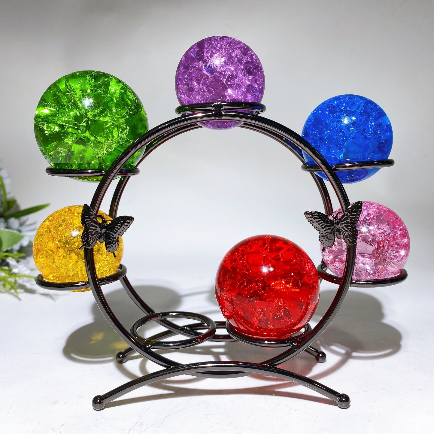 13cm Metal Stand Crystal healing Bulk Wholesale