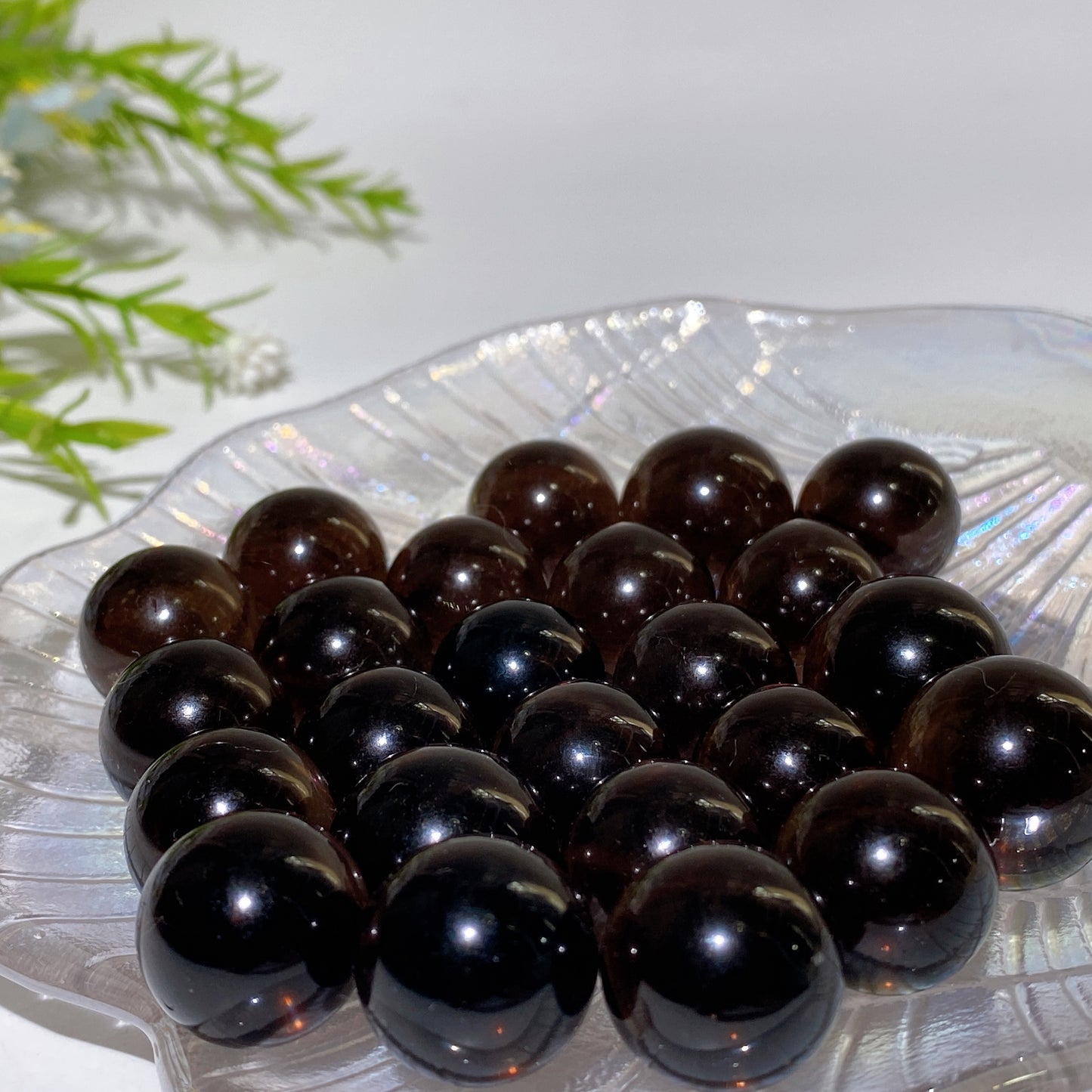 10pcs Ice Obsidian Rainbow Obsidian Spheres Crystal Healing Bulk Wholesale