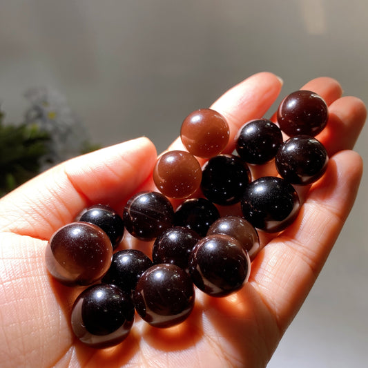10pcs Ice Obsidian Rainbow Obsidian Spheres Crystal Healing Bulk Wholesale