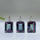 Multi Topaz Cube Sugar Pendant Crystal Healing Bulk Wholesale