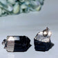 15-25mm Natural Raw Black Tourmaline Pendant Bulk Wholesale