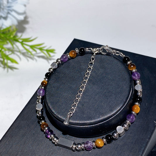 4mm Adjustable Crystal Bracelet Crystal Healing Bulk Wholesale