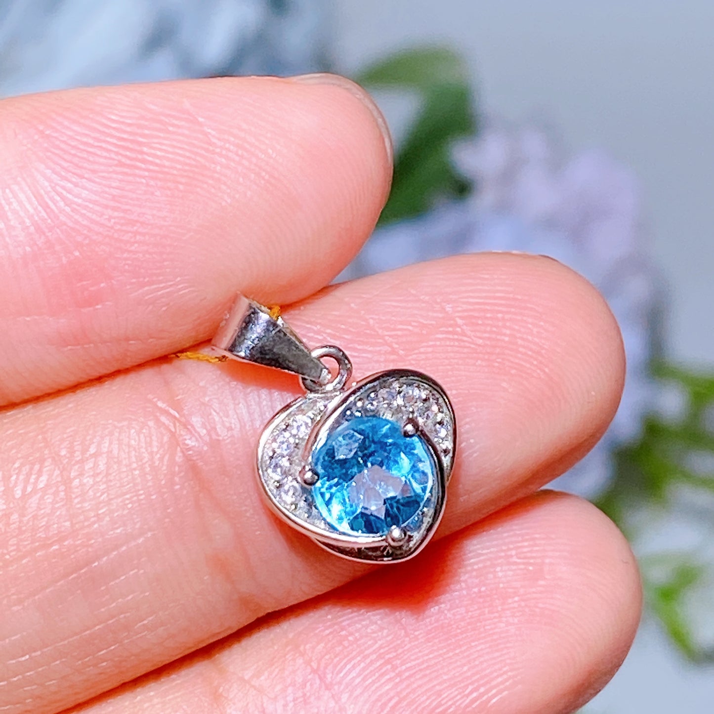 Unique Sterling Silver Crystal Pendant Crystal Healing Bulk Wholesale