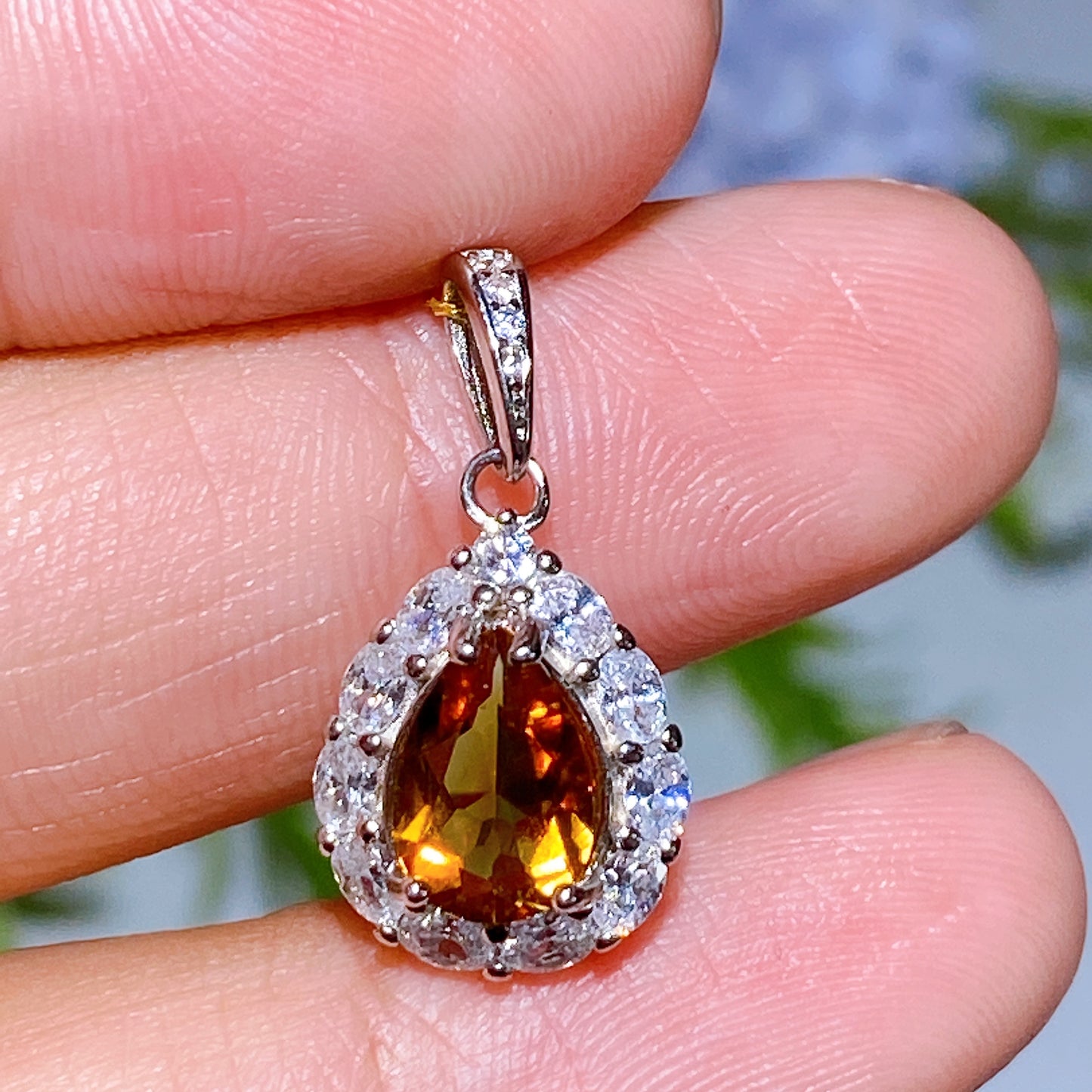 Unique Sterling Silver Crystal Pendant Crystal Healing Bulk Wholesale