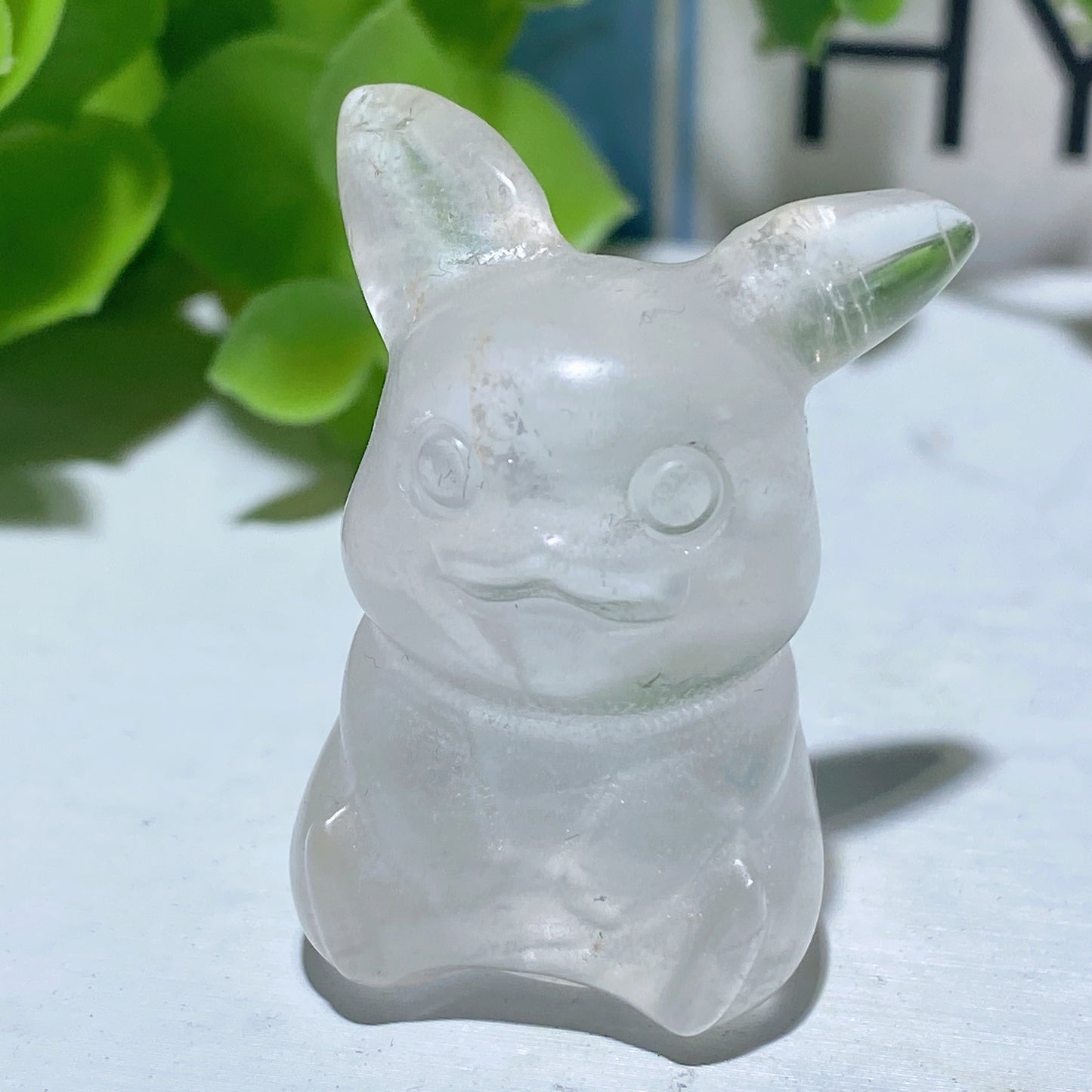 1.3" Mixed Crystal Mini Pikachu Carvings Bulk Wholesale