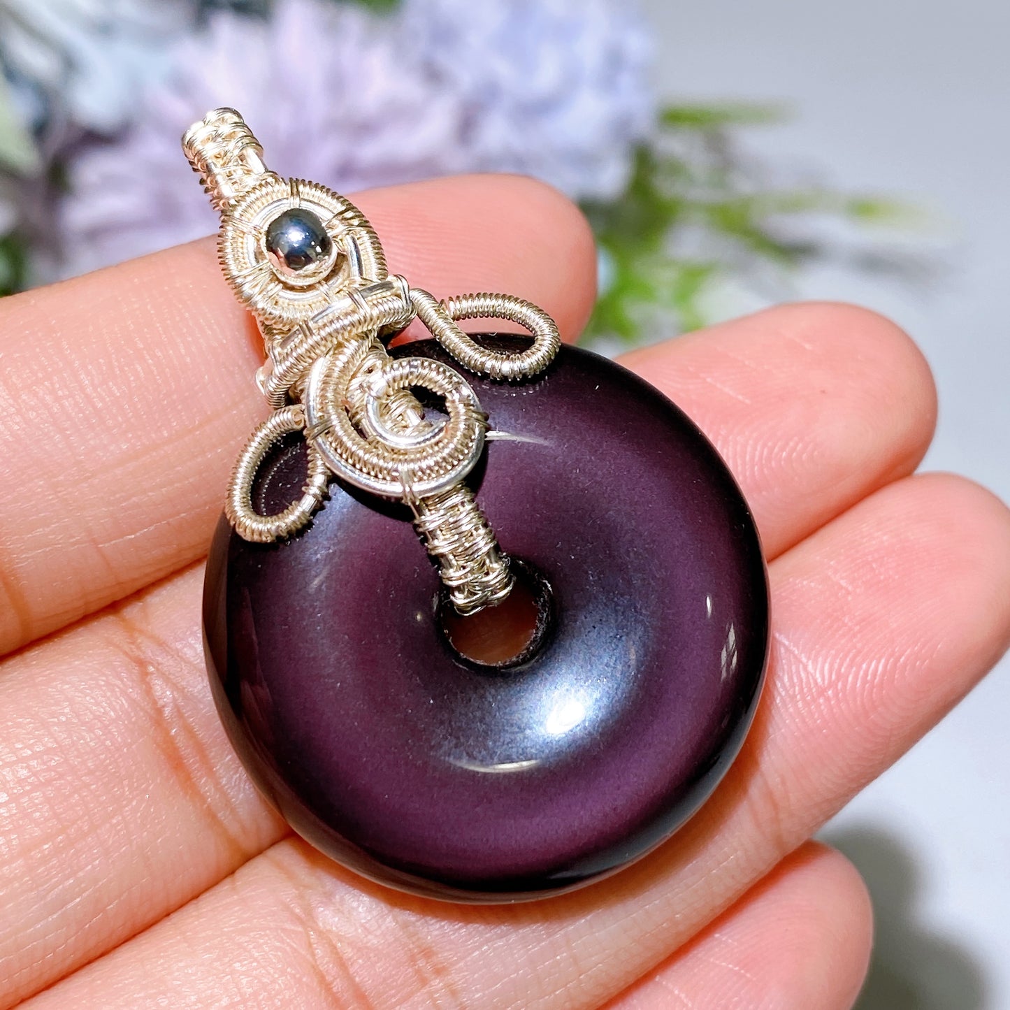 Cooper Wrapping Crystal Pendant Crystal Healing Bulk Wholesale