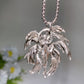 Metal Silver Angemon Necklace Crystal Healing Bulk Wholesale