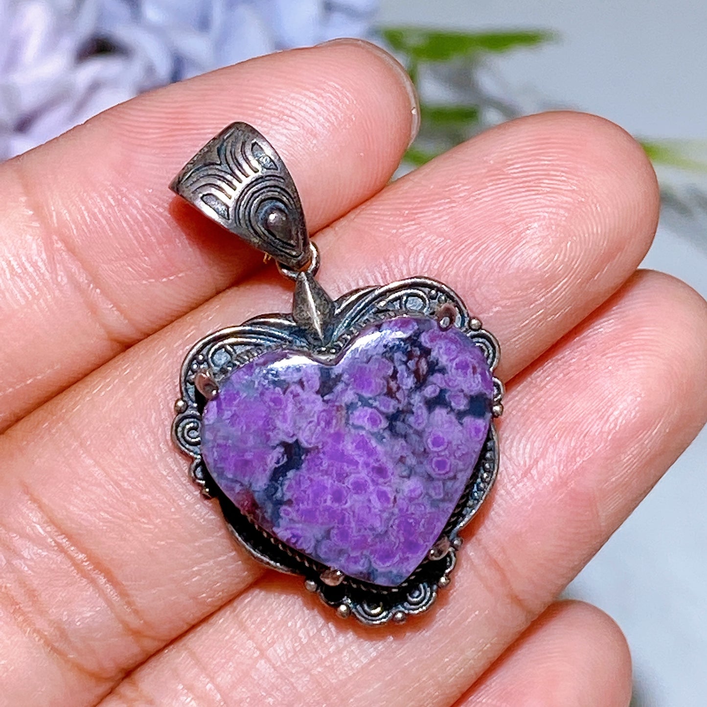 Unique Sterling Silver Crystal Pendant Crystal Healing Bulk Wholesale