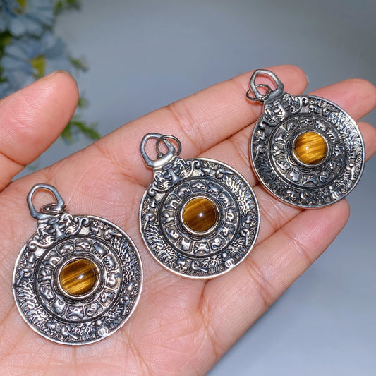 Tiger's Eye Pendant Crystal Healing Bulk Wholesale