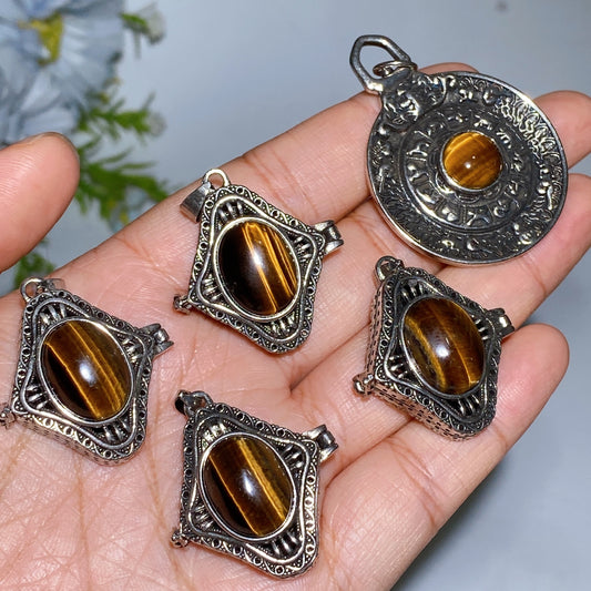 Tiger's Eye Pendant Crystal Healing Bulk Wholesale
