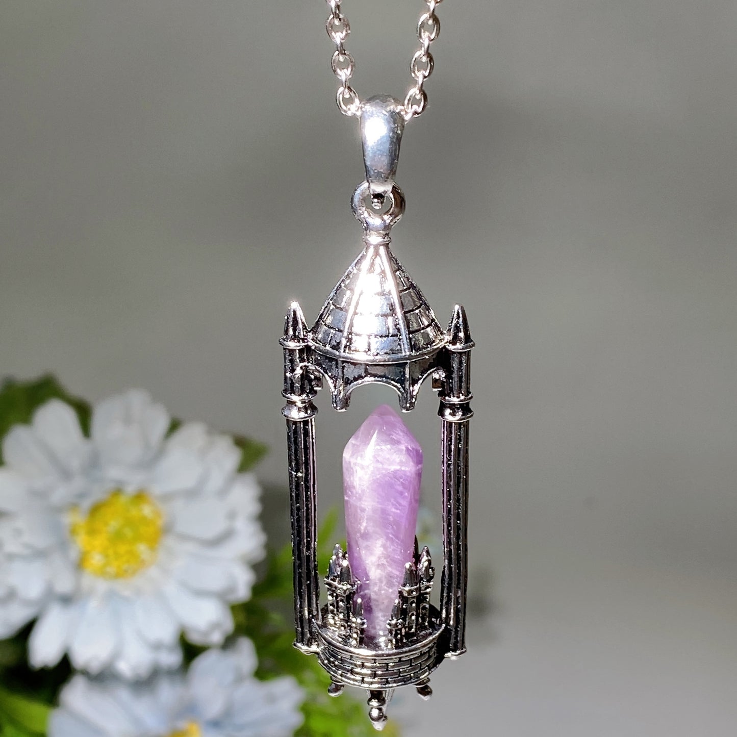 Crystal Castle Pendant Crystal Healing Bulk Wholesale