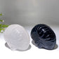 3.6" Dream Amethyst Rose Quartz Brain Carving Crystal Healing Bulk Wholesale
