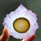 65-75mm Amethyst with Agate Slab Crystal Healing Bulk Wholesale