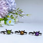 925 Silver Crystal Devil Ring Crystal Healing Bulk Wholesale