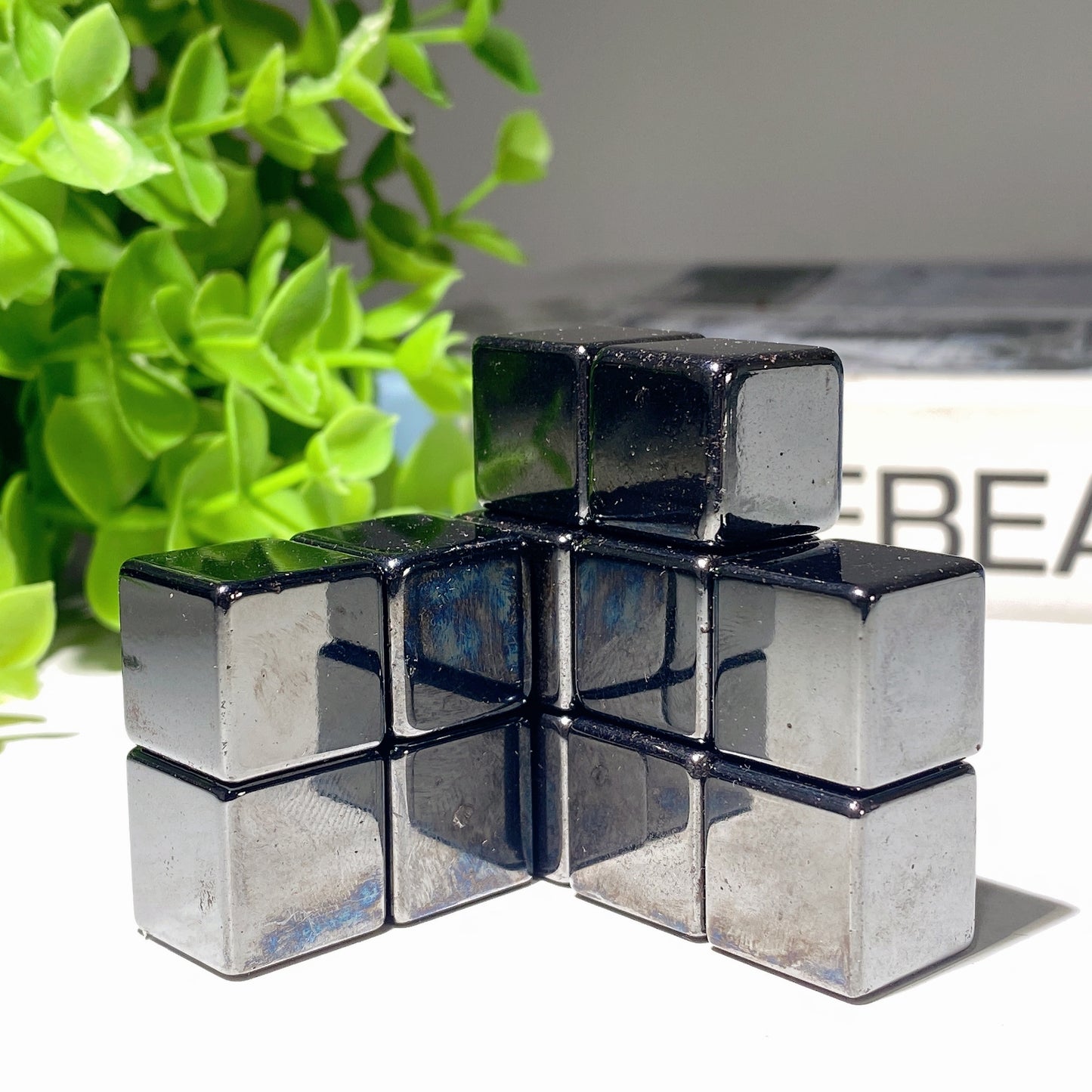 15mm Magnet Cubes Bag Crystal Healing Bulk Wholesale