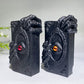 4.0" Black Obsidian Spells Bok Carving Crystal Healing Bulk Wholesale