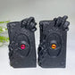 4.0" Black Obsidian Spells Bok Carving Crystal Healing Bulk Wholesale