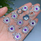 Cooper Silver Plated Crystal Pendant Crystal Healing Bulk Wholesale