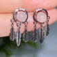Cooper Siver Plated Crystal Earrings Ear Stud Wholesale