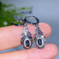 Cooper Siver Plated Crystal Earrings Ear Stud Crystal Healing BulK Wholesale