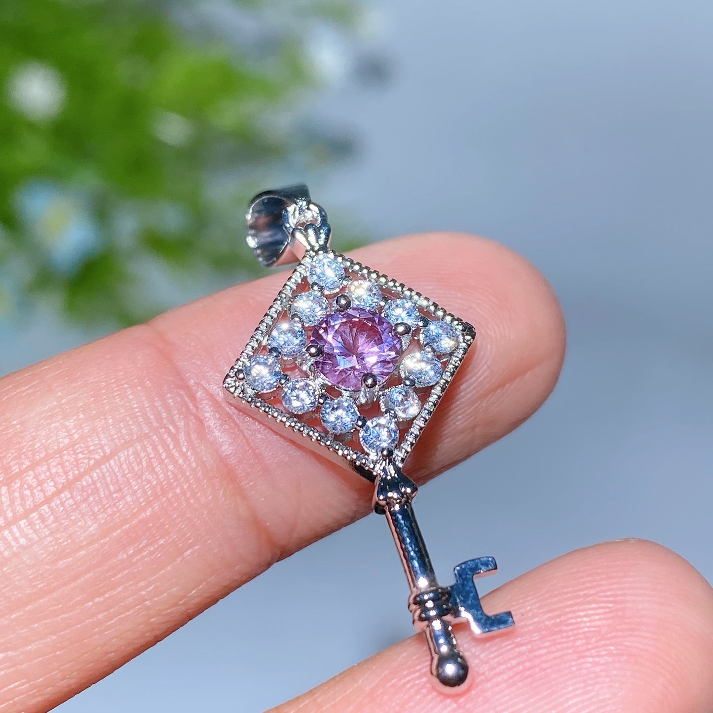Cooper Silver Plated Crystal Pendant Crystal Healing Bulk Wholesale
