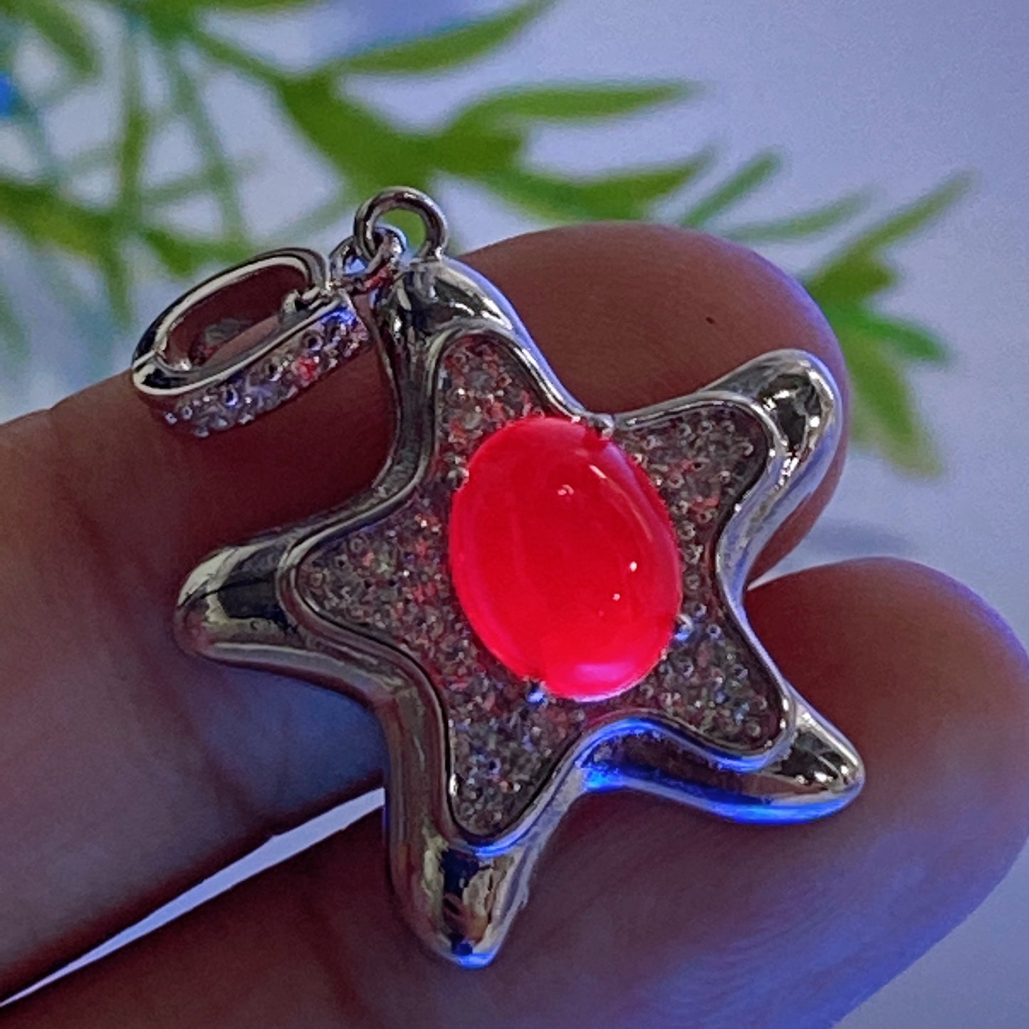 Cooper Silver Plated Crystal Pendant Crystal Healing Bulk Wholesale
